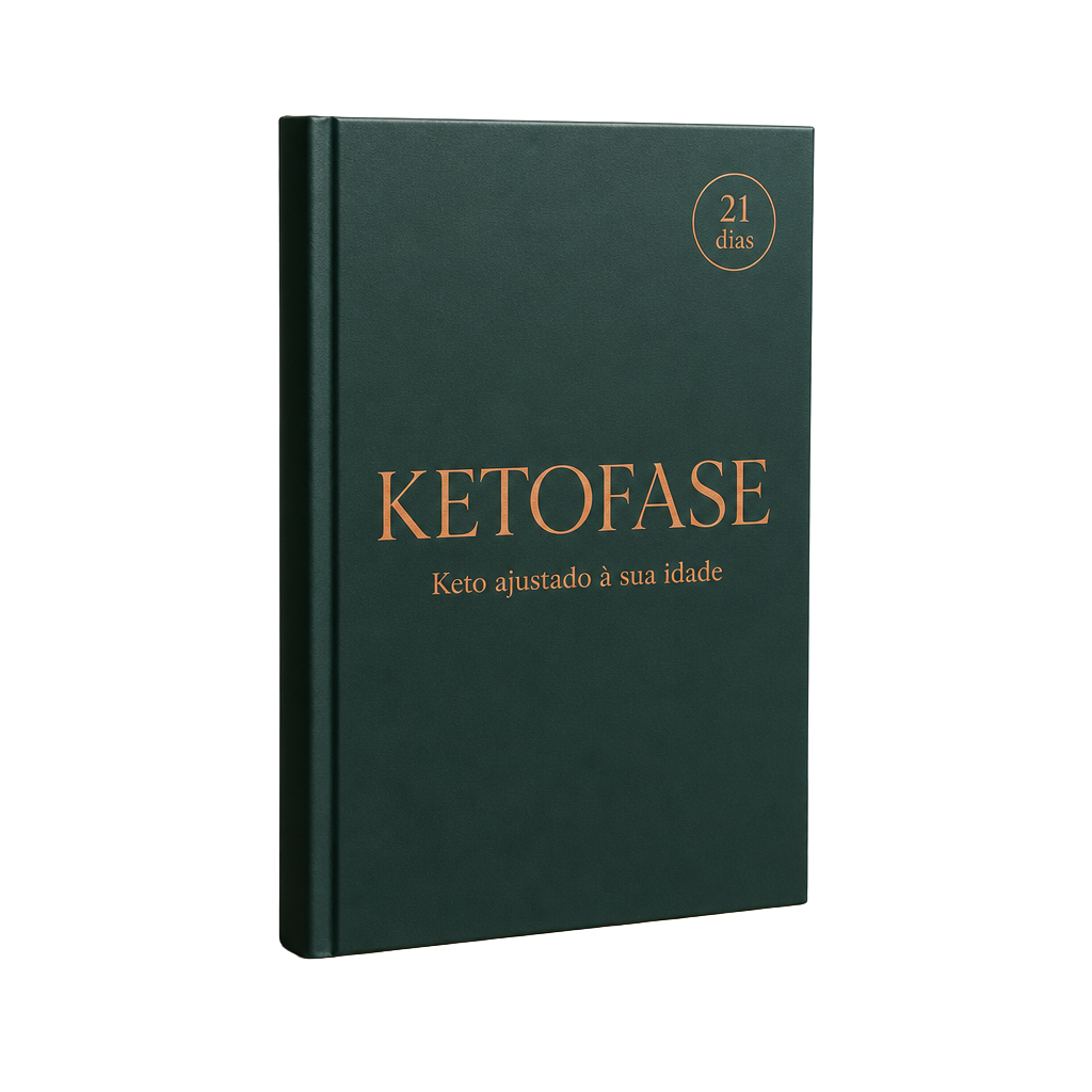 Capa do ebook KETOFASE — keto ajustado à sua idade